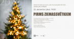 PIRMS ZIEMASSVĒTKIEM / Adventa koncertu cikls "Gadalaiku krāsas 2025"
