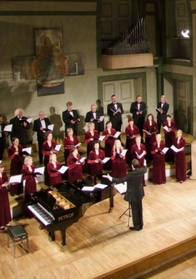 Kamerkoris BLAGOVEST koncertā ZIEMAS SAPNIS