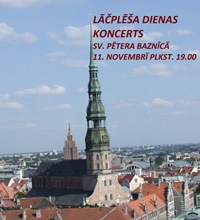 Sieviešu kora SAPNIS Lāčplēša dienas koncerts