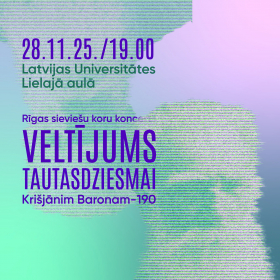 Rīgas sieviešu koru koncerts "Veltījums tautasdziesmai"