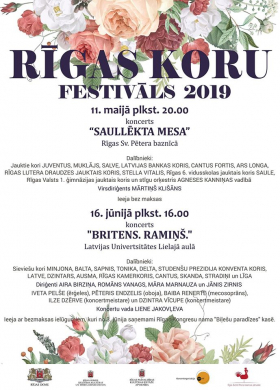 RĪGAS KORU FESTIVĀLS 2019