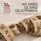 NO SIRDS UZ SIRDI DEJOTPRIEKĀ / Vidējās paaudzes deju kolektīva "Oglīte" 30 gadu jubilejas koncerts