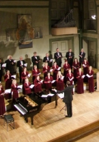 Kamerkoris BLAGOVEST koncertā ZIEMAS SAPNIS