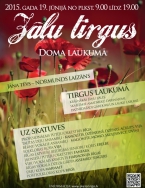 Zāļu tirgus Doma laukumā 2015.gada 19.jūnijā