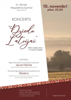 Koncerts DZIEDU LATVIJAI