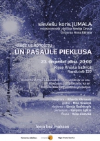 Sieviešu kora JUMALA Ziemassvētku koncerts "...Un pasaule pieklusa"