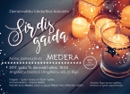 Jauktais koris “Medera” aicina uz Ziemassvētku labdarības koncertu “Sirdis gaida”