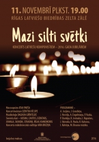 Sieviešu koru grupas koncerts MAZI, SILTI SVĒTKI